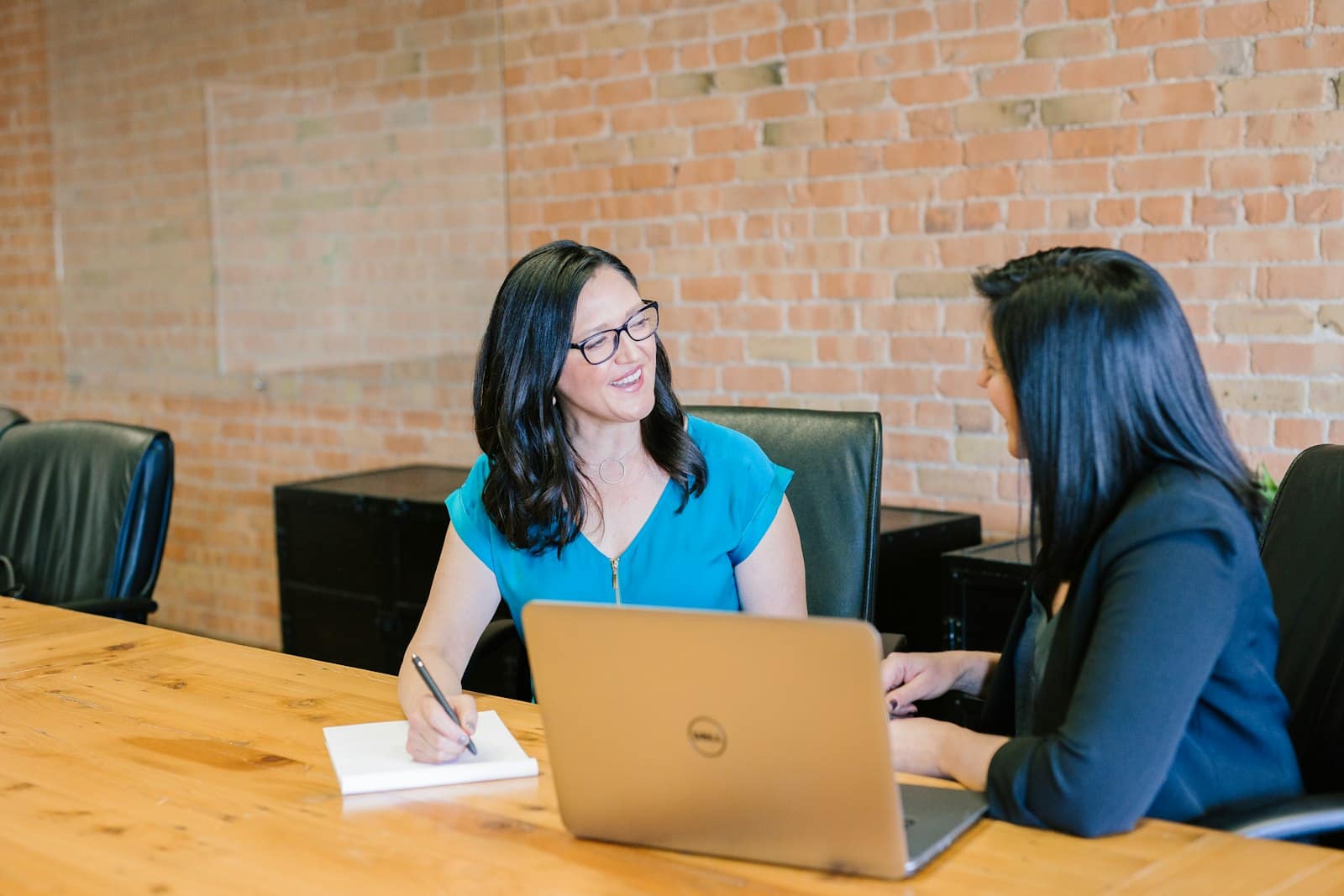 Candidate in an interview